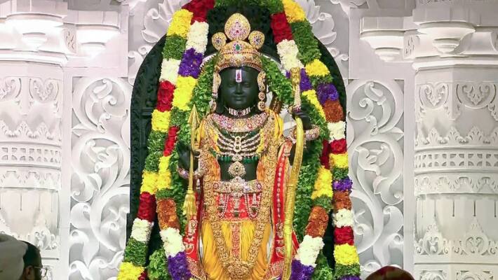 ram navami 2025 live updates ayodhya ram mandir surya tilak shobha yatra