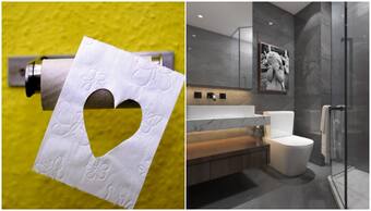 Toilet flush Buttons టాయిలెట్ ఫ్లష్‌కి రెండు బటన్లు ఎందుకు? అసలు మర్మం తెలుసుకోండి