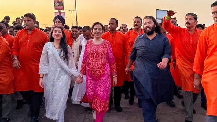 anant ambani padyatra
