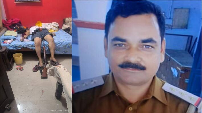 Inspector suicide Prayagraj