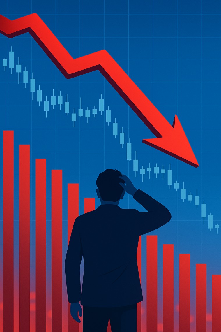 ಟ್ರಂಪ್ ತೆರಿಗೆ ನೀತಿಯಿಂದ ಭಾರತದ ಷೇರುಮಾರುಕಟ್ಟೆಯಲ್ಲಿ ತಲ್ಲಣ, 13 ಲಕ್ಷ ಕೋಟಿ ನಷ್ಟ