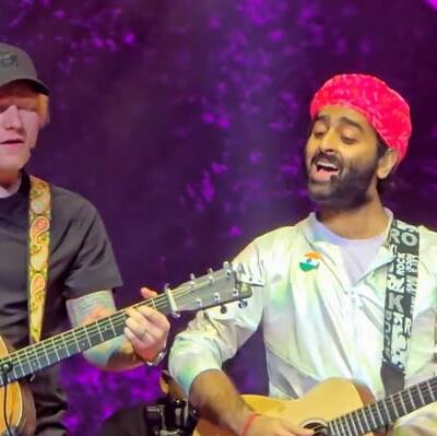 Ed Sheeran joins Arijit Singh for Punjabi song 'Sapphire'; internet can’t keep calm