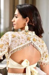 Back bow designs that will give your saree a stylish look