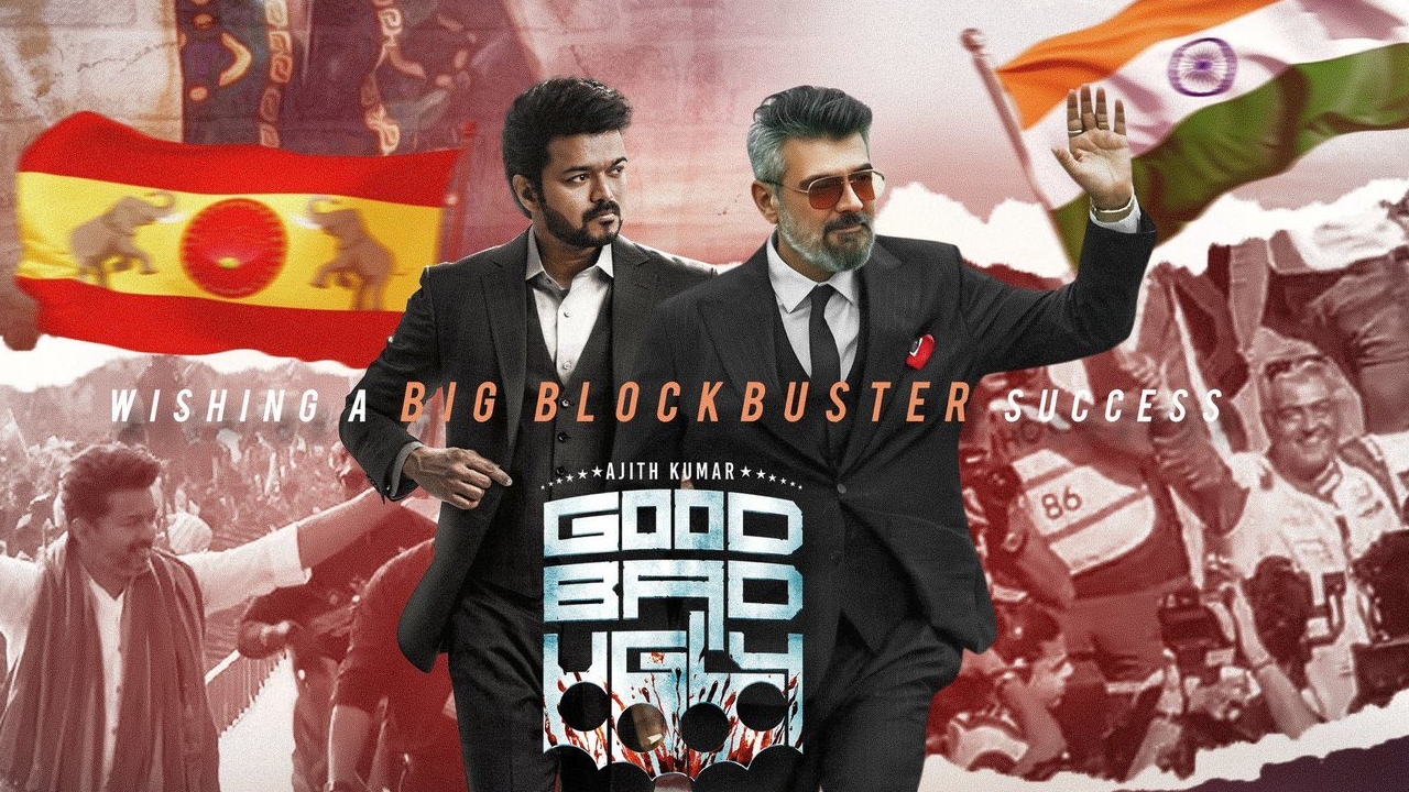 Ajith kumar Speaks Thalapathy Vijay's Mass Dialogue in Good Bad Ugly gan