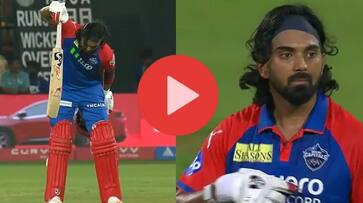 KL Rahul's Triumphant Celebration Against RCB IPL Chinnaswamy Stadium, Bengaluru in telugu rma KL Rahul's Triumphant Celebration Against RCB IPL Chinnaswamy Stadium, Bengaluru in telugu rma