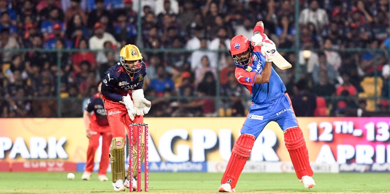 KL Rahul's Triumphant Celebration Against RCB IPL  Chinnaswamy Stadium, Bengaluru in telugu rma