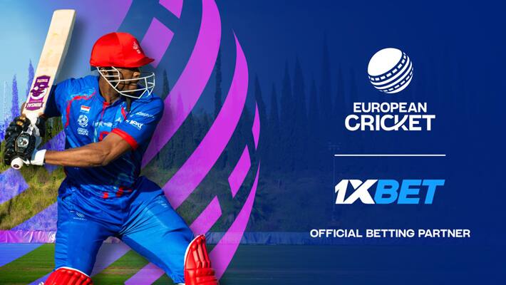 1xBet-Landmark-partnership-with-European-Cricket-Network