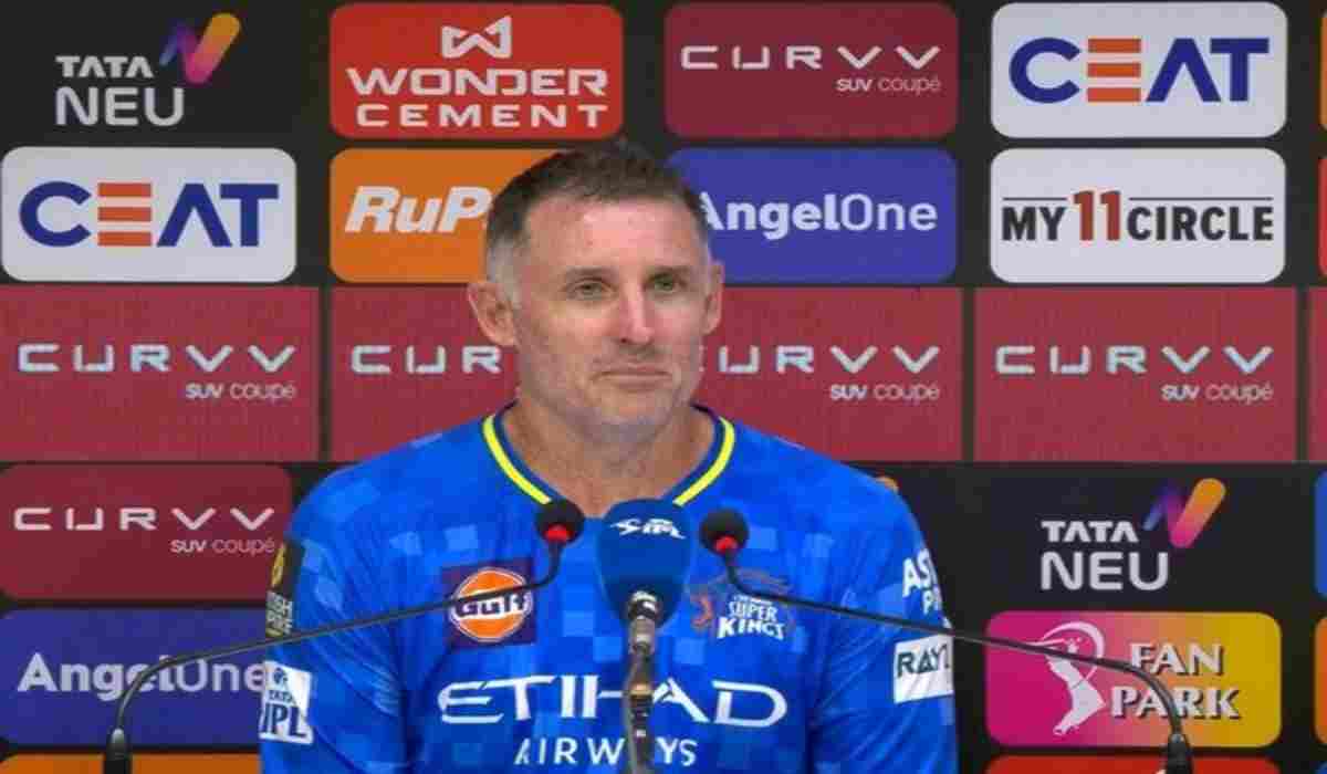 Michael Hussey says that it is difficult to give opportunities to young players in CSK ray 