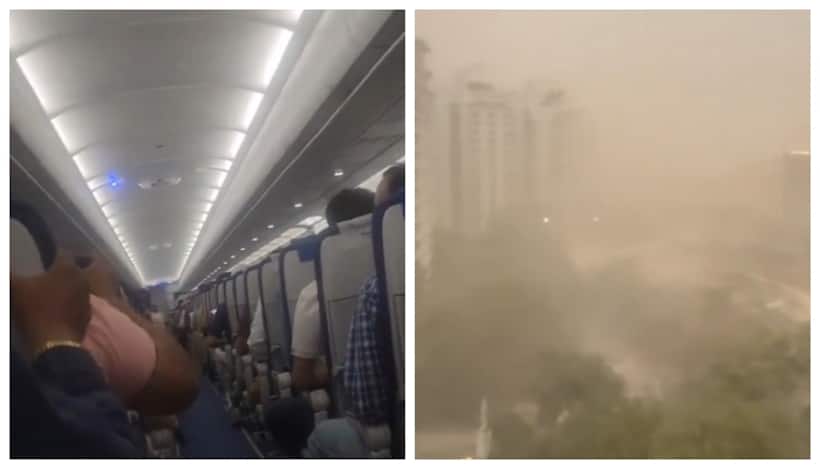'വിമാനങ്ങൾ ആടിയുലഞ്ഞു, ബഹുനില കെട്ടിടങ്ങൾ വിറച്ചു', ദില്ലിയിൽ ഇന്നലെ വീശിയത് അതിശക്തമായ പൊടിക്കാറ്റ്, വീഡിയോ