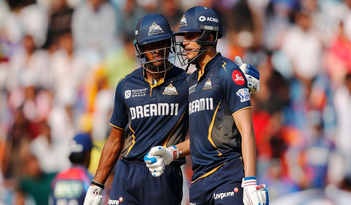 Gill and Sudharsan Half Century Gujarat Titans Scored 180 Runs against Lucknow Super Giants in IPL 2025 in Tamil rsk