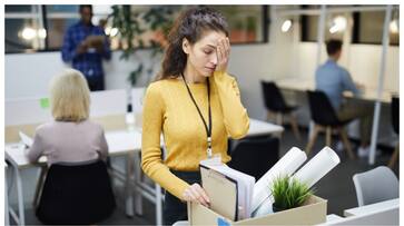 Woman sacked for leaving office a minute early six times a month Woman sacked for leaving office a minute early six times a month