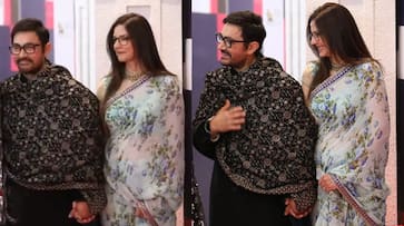 Aamir Khan And Girlfriend Gauri Spratt Make First Public Appearance Together Aamir Khan And Girlfriend Gauri Spratt Make First Public Appearance Together
