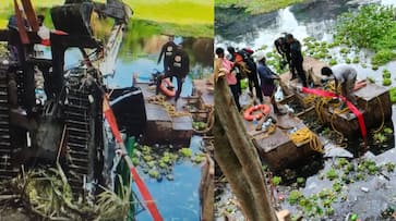 machine brought to clean waste filled quarry drowns driver escape narrowly 13 April 2025 machine brought to clean waste filled quarry drowns driver escape narrowly 13 April 2025