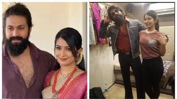 Actress Radhika Pandit post: A moment with my Rocky between takes Actress Radhika Pandit post: A moment with my Rocky between takes