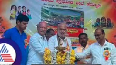 Its necessary to give good morals to children says Shivarama Hebbar at yallapur rav Its necessary to give good morals to children says Shivarama Hebbar at yallapur rav