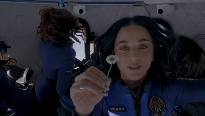 Katy Perry in space