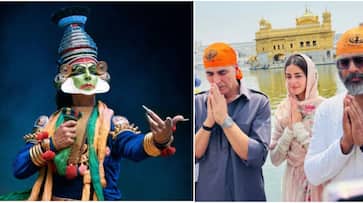 Kesari Chapter 2: Akshay Kumar and cast Visit Golden Temple, akshay kathakali gone viral Kesari Chapter 2: Akshay Kumar and cast Visit Golden Temple, akshay kathakali gone viral