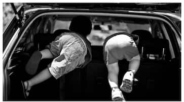 Two sister died in a car while parents discussing familly matters Two sister died in a car while parents discussing familly matters
