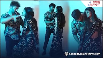 Shreerastu Shubhamastu Poorni and husband Shashi Hegde dancing romantically suc Shreerastu Shubhamastu Poorni and husband Shashi Hegde dancing romantically suc