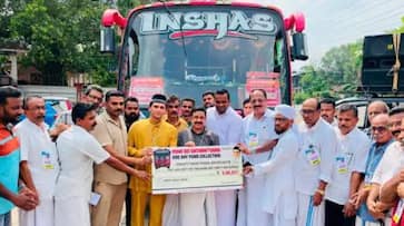 The Inshas bus charity drive raised Rs 5,66,031 to raise funds for the treatment of kidney patients The Inshas bus charity drive raised Rs 5,66,031 to raise funds for the treatment of kidney patients