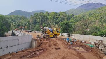 Locals unhappy over delay in Chikkamagalurus Hebbale Bridge construction gvd Locals unhappy over delay in Chikkamagalurus Hebbale Bridge construction gvd