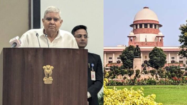 Supreme Court vs Vice President Dhankhar  