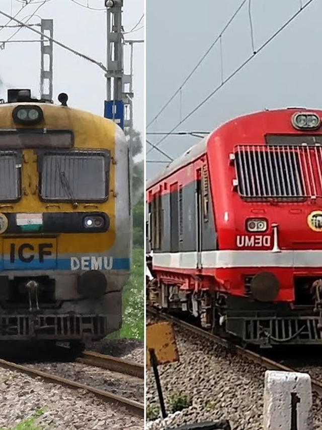 DEMU.. MEMU రైళ్ళ మధ్య తేడాలు మీకు తెలుసా? హైస్పీడ్ ట్రైన్ ఏదంటే ...