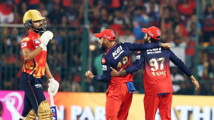 RCB vs PBKS photos moments