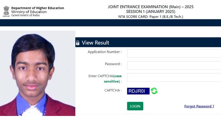 JEE Main 2025 topper success story NTA score 100 archisman nandy