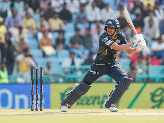 IPL 2025 GT vs KKR: Gill Captain Knock Takes GT to Big Total Against KKR in telugu akp