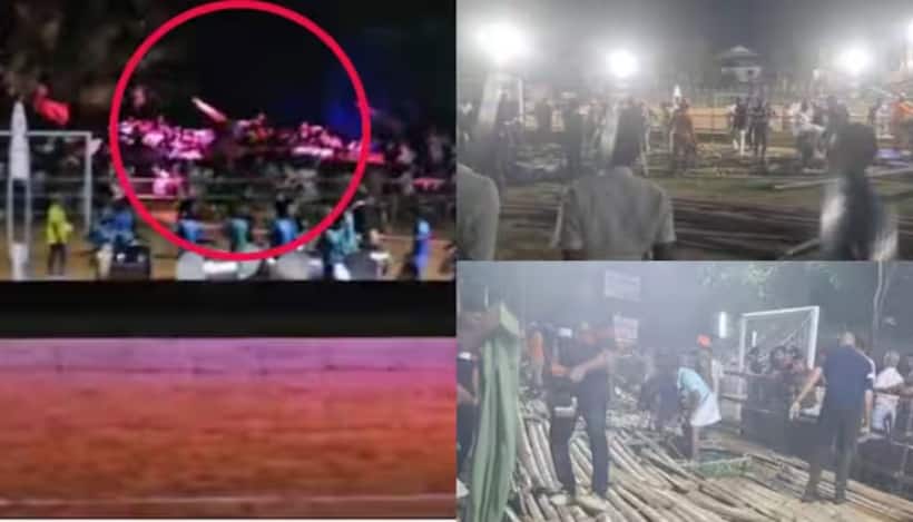 Kerala: 52 injured as gallery collpases before football final match in Kothamangalam