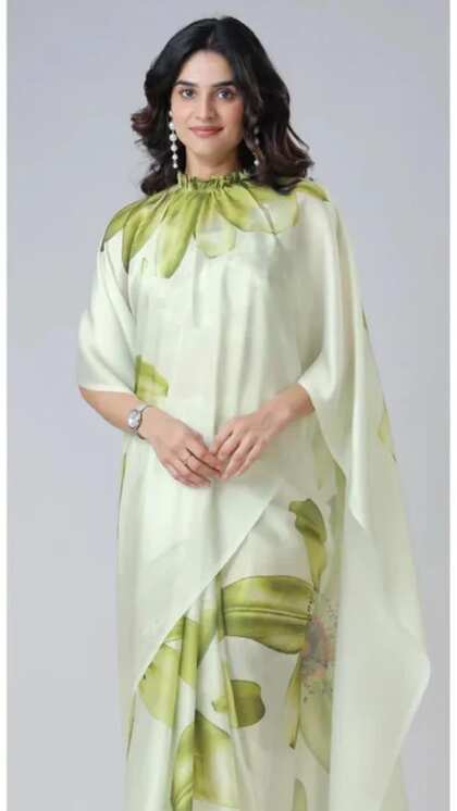 The kaftan saree