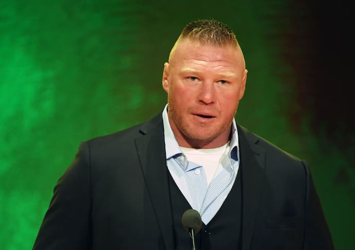 1. Brock Lesnar’s Outburst After Extreme Rules 2012