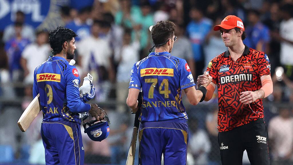 Mumbai Indians and Sunrisers Hyderabad