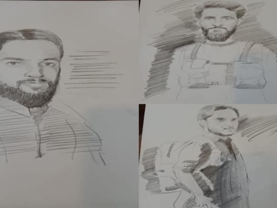 Pahalgam Terror Attack Accused Terrorists Sketches Released Jammu Kashmir Security Forces Announce Reward in telugu akp