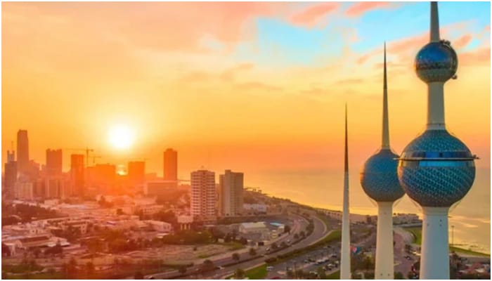 temperature increasing in kuwait 