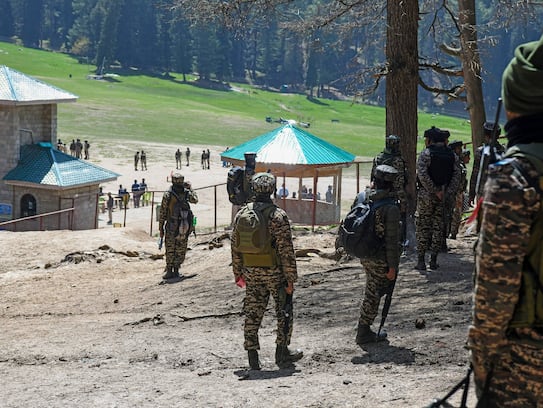Pahalgam Terror Attack: Indian Forces Corner TRF Commander Asif in Kulgam Encounter in telugu akp