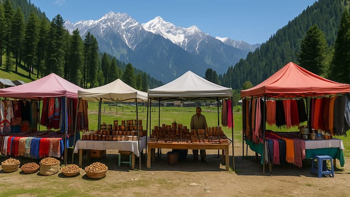 1. कश्मीरी शॉल और पश्मीना स्टॉल्स