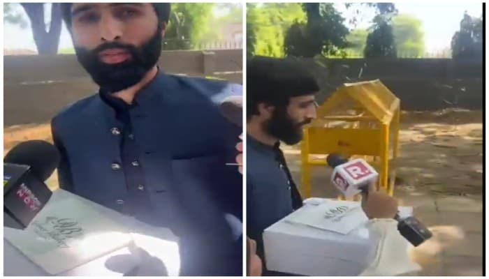 Pakistan High Commission Cake Video Sparks Outrage After Pahalgam Attack in telugu akp