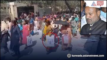 ramanagara-mla-Iqbal-hussain-saree-distribution-amid-kashmir-terror-attack sat ramanagara-mla-Iqbal-hussain-saree-distribution-amid-kashmir-terror-attack sat
