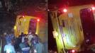 vagamon dc college bus falls into ditch in Pullikanam; several students injured
