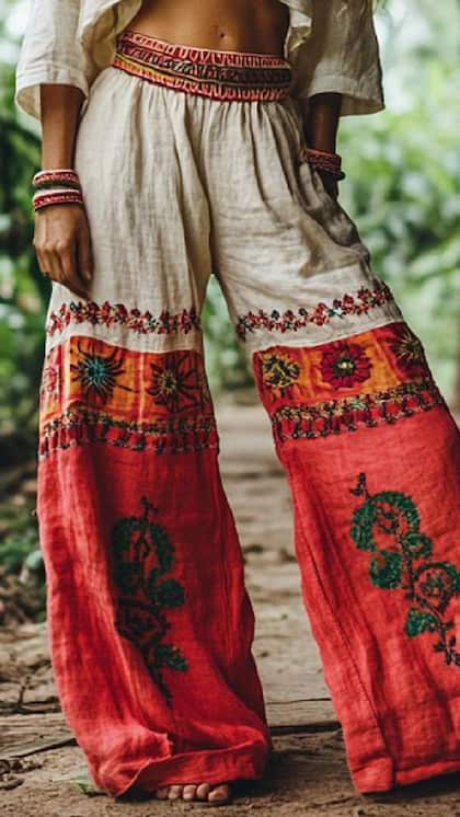 Cotton Jaipuri Style Pants