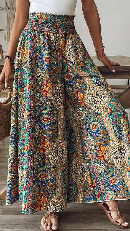 Stay Cool All Summer: 6 Printed Cotton Pants