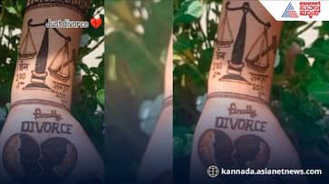 Viral Video Shows Woman Celebrating Divorce with Unique Mehndi Design Viral Video Shows Woman Celebrating Divorce with Unique Mehndi Design