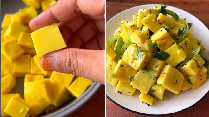 Khandvi Bites Recipe