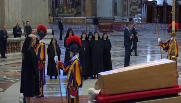 Trump tribute for Pope