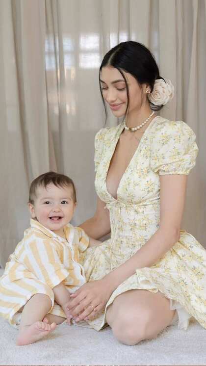 Enhance Your Glamorous Look as a New Mom with Alanna Panday's Style