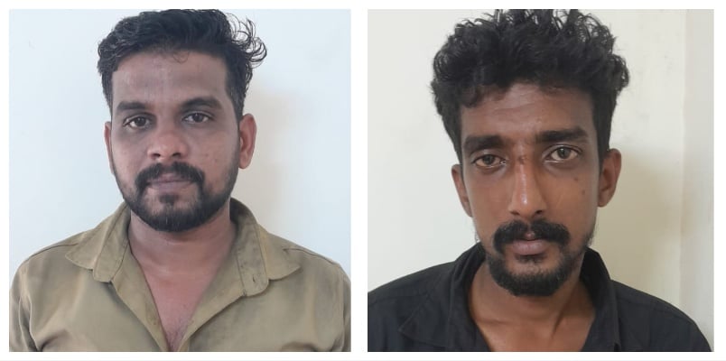 money theft from lorry vadakara two arrested