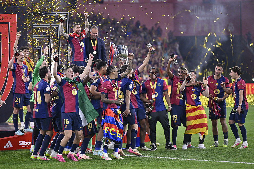 Copa del Rey Win Fuels Barcelonas Historic Treble Hopes kvn
