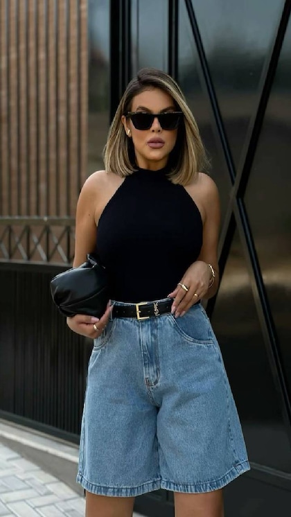 Rock Bermuda Shorts This Summer Vacation